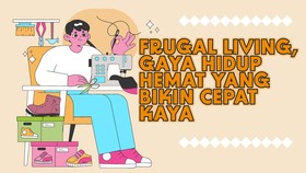 INFOGRAFIS: Frugal Living, Gaya Hidup Mewah yang Bikin Cepat Kaya