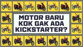 INFOGRAFIS: Motor Baru Kok Gak Ada Kickstarter?