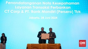 Bareng CT Corp, Bank Mandiri Ingin Percepat Laju Ekonomi RI