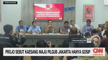 VIDEO: Projo Sebut Kaesang Maju Pilgub Jakarta Hanya Gosip