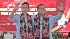 FOTO: Prabowo dan Gibran Resmi Daftar Capres-Cawapres di KPU