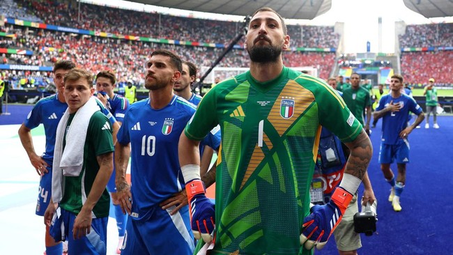 Italia tumbang di Euro 2024 dan Gianluigi Donnarumma meminta maaf pada suporter. Namun permintaan maaf tersebut ditolak.