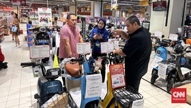 Sepeda Listrik Diskon Gede Cuma Rp3 Jutaan di Transmart Full Day Sale 